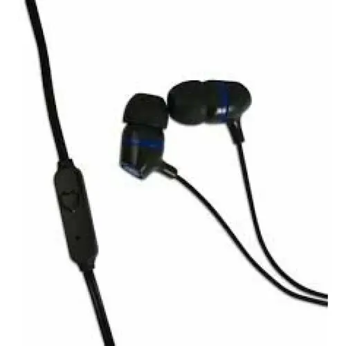 Casti stereo cu microfon Esperanza EH191KB, Negru/Albastru