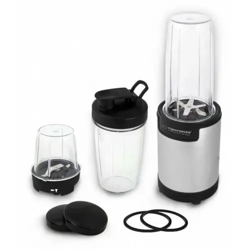 Blender de masa Esperanza Nutri Bomb 9in1 EKM030, 900 W, 800 ml (Argintiu)