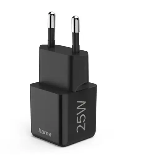 Incarcator rapid Hama Super-Mini 201985, USB-C, PD / Qualcomm, 25W (Negru)
