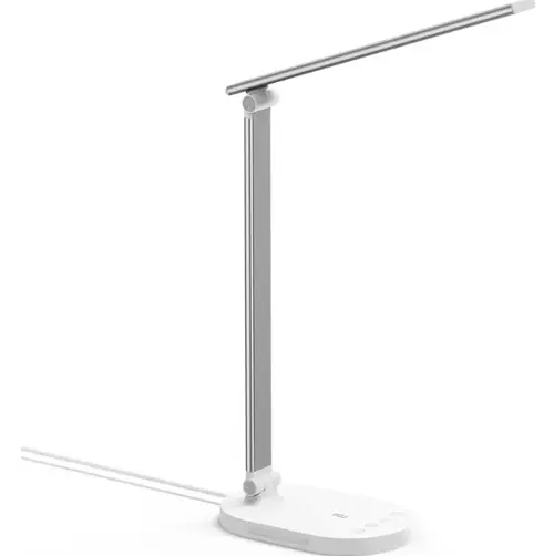 Lampa LED de birou TaoTronics TT-DL1012, touch, 5 moduri, 5 niveluri de luminozitate, 12W (Alb/Gri)