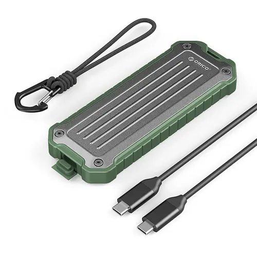 Rack Orico OTPX-G2 pentru SSD M.2 NVMe SATA, (Gri/Verde)