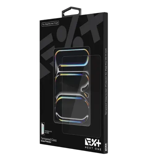 Folie protectie sticla securizata NEXT ONE pentru Apple iPad Pro 11 M4 (Transparent)