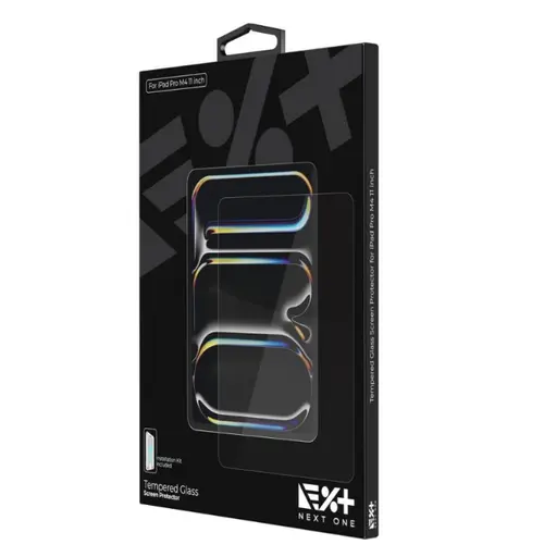 Folie protectie sticla securizata NEXT ONE pentru Apple iPad Pro 11 M4 (Transparent)