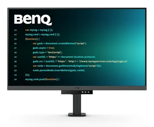 Monitor IPS LED BenQ 31.5inch RD320UA, UHD (3840 x 2160), HDMI, DisplayPort, Pivot, Boxe (Negru)