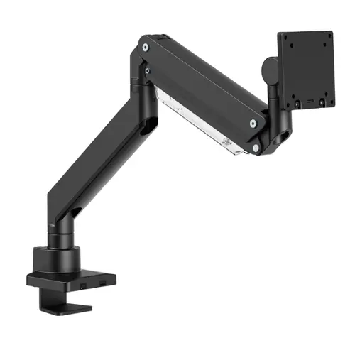 Suport monitor Maclean MC-968, cu arc pe gaz, 17-57inch, 27 kg (Negru)