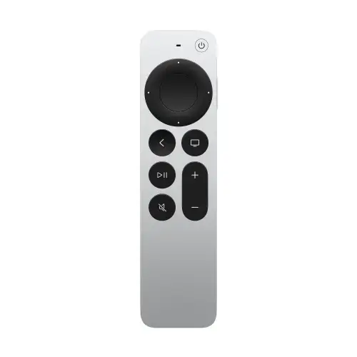 Telecomanda Apple Siri Remote Gen.3, Bluetooth, Microfon, Transmitator IR, USB-C pentru Apple TV HD/4K (Argintiu)
