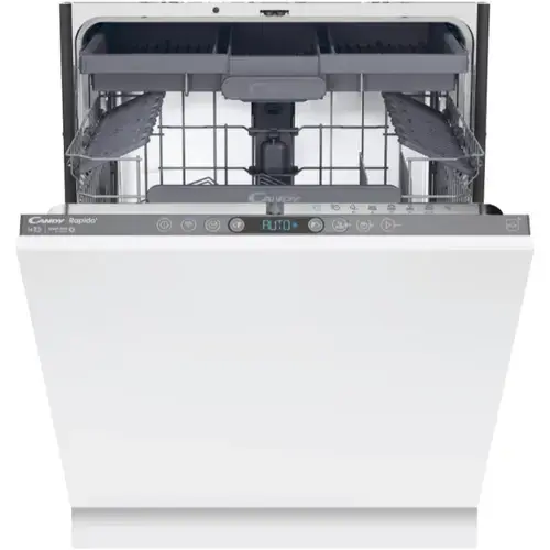 ​Masina de spalat vase incorporabila Candy CI 4C4F1A, 14 seturi, Clasa C, 8 programe, Wi-Fi, Motor  Inverter, Maxi Tub, Snap&Wash, hOn (Alb)​