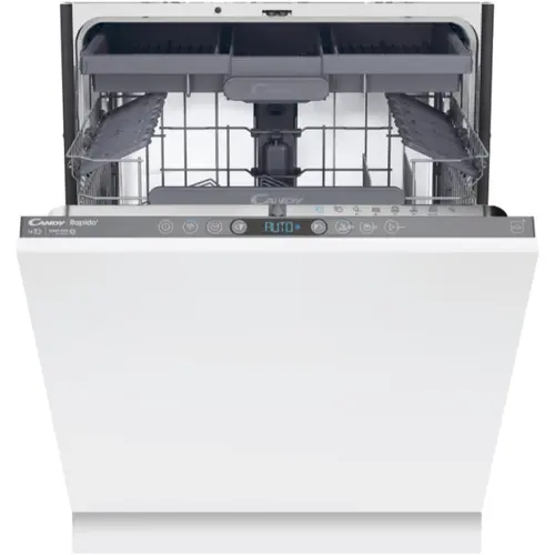 ​Masina de spalat vase incorporabila Candy CI 4C4F1A, 14 seturi, Clasa C, 8 programe, Wi-Fi, Motor  Inverter, Maxi Tub, Snap&Wash, hOn (Alb)​
