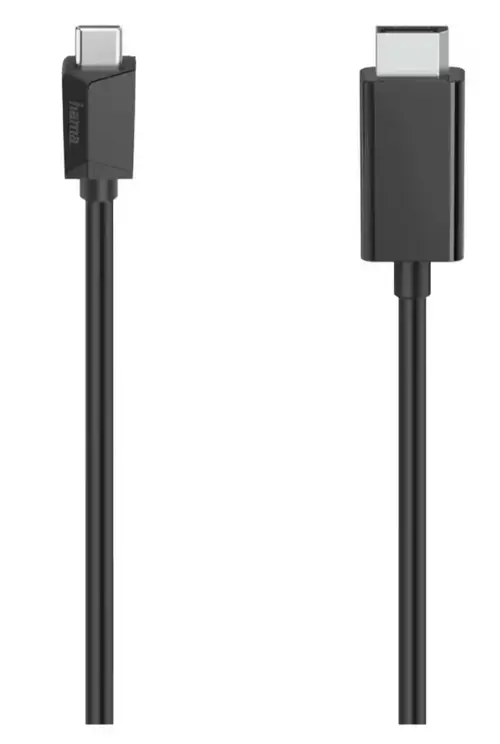Cablu USB-C - DisplayPort HAMA 200717, 1.5m (Negru)