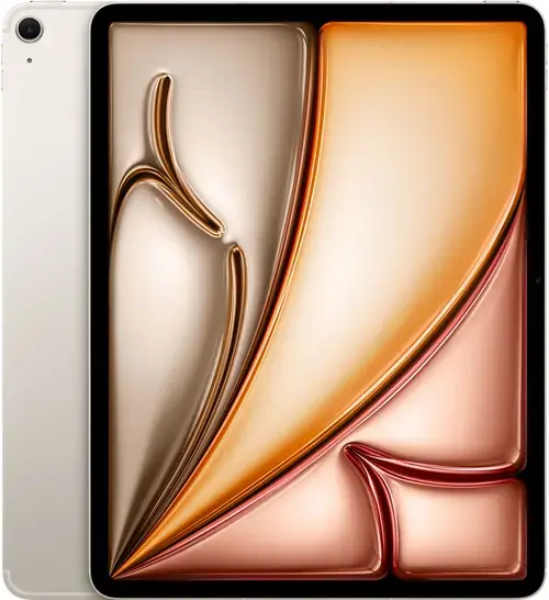 Tableta Apple iPad Air 13 M3 Cellular, Procesor Apple M3 Octa-Core, Liquid Retina IPS 13inch, 8GB RAM, 128GB Flash, Camera 12MP, Wi-Fi, Bluetooth, 5G, iPadOS (Auriu)