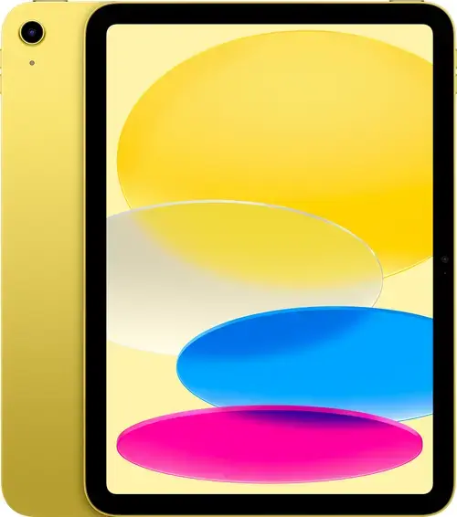 Tableta Apple iPad 11 Cellular (A16), Procesor A16 Penta-Core, Liquid Retina IPS 11inch, 512GB Flash, Camera 12MP, Wi-Fi, Bluetooth, 5G, iPadOS (Galben)
