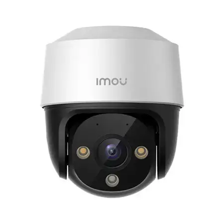 Camera supraveghere IP PT Imou Full Color Active Deterrence IPC-S41FAP, 4 MP, 3.6 mm, IR/lumina alba 30 m, microfon, PoE, slot card, auto tracking (Alb)