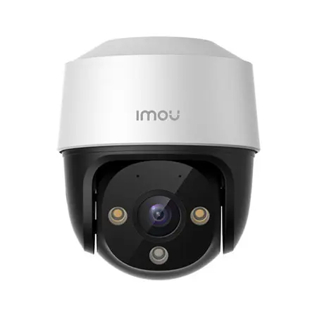 Camera supraveghere IP PT Imou Full Color Active Deterrence IPC-S41FAP, 4 MP, 3.6 mm, IR/lumina alba 30 m, microfon, PoE, slot card, auto tracking (Alb)