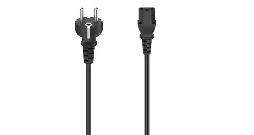 Cablu alimentare Hama 300111, 3 pini, 1.5m (Negru)