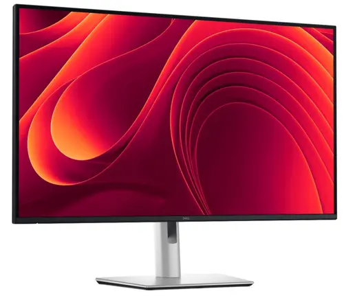 Monitor IPS LED Dell 31.5inch P3225DE, WQHD (2560 x 1440), HDMI, DisplayPort, Pivot, 100 Hz, 5 ms (Negru/Argintiu)