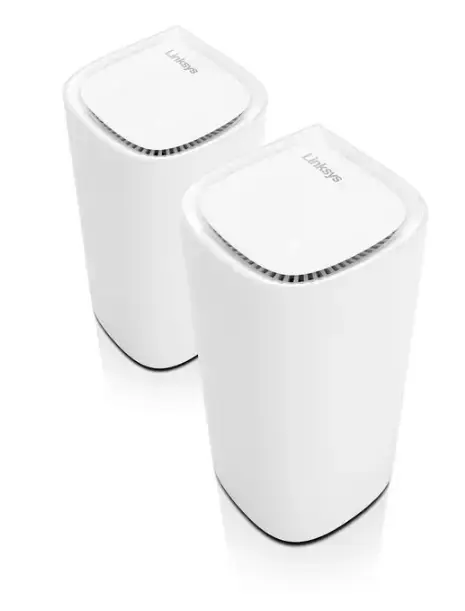 Router Wireless Linksys Velop Pro 6E MX6202 Sistem Mesh Tri-Band 2-Pack, 5400 Mbps (Alb)