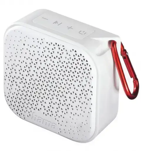 Boxa portabila Hama Pocket 2.0 Beach, Please! Edition, 3.5W (Alb)