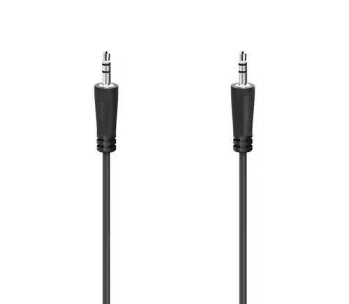 Cablu audio Hama 220874, Jack 3.5mm, 3m (Negru)