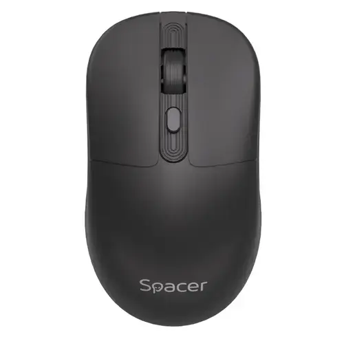 Mouse Spacer SPMO-WS03-BT, Wireless, USB (Negru)