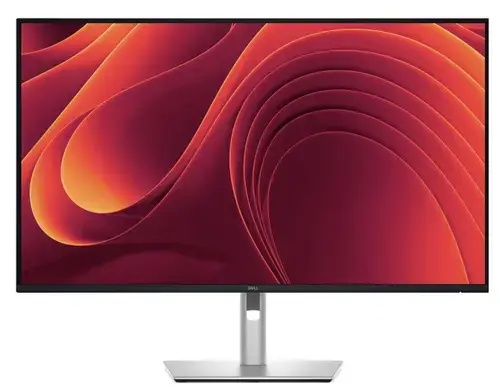 Monitor IPS LED Dell 31.5inch P3225QE, UHD (3840 x 2160), HDMI, DisplayPort, Pivot (Negru/Argintiu)