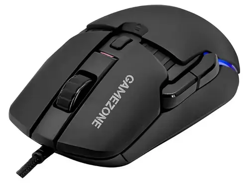 Mouse Tracer GameZone Master, Wired, USB, RGB (Negru)