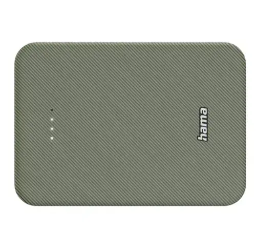 Baterie externa Hama 201713, Colour 10, 10000 mAh, USB-C/USB-A (Verde)