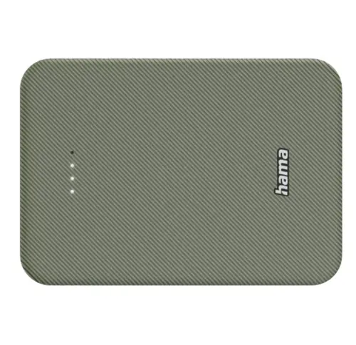Baterie externa Hama 201713, Colour 10, 10000 mAh, USB-C/USB-A (Verde)