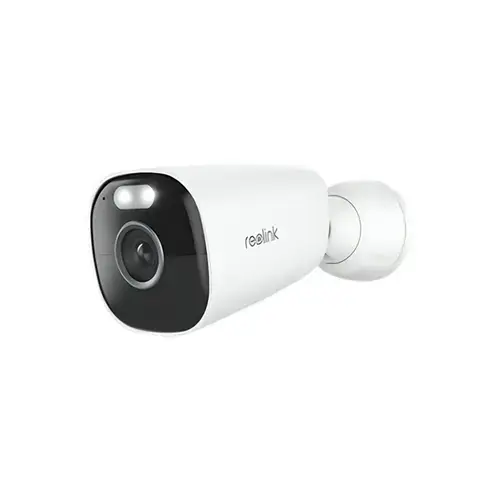 Camera supraveghere exterior wireless Reolink Full Color Argus Series B340, 5MP, Lumina alba / IR 10m, microfon si difuzor, slot card, acumulator 6000 mAh, vizualizare de pe telefon