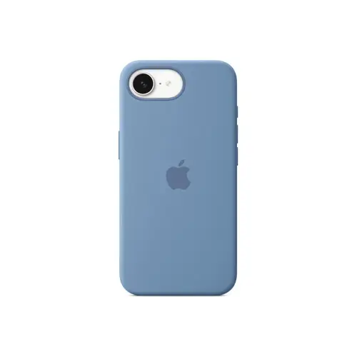 Husa Protectie Spate Apple MD3Q4ZM/A pentru iPhone 16e, Silicon (Albastru)