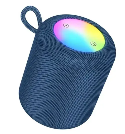 Boxa Portabila Bluetooth HOCO HC30, 5W, RGB (Albastru)