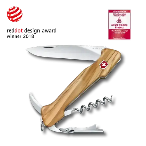 Briceag multifunctional pentru vin Victorinox WINE MASTER, 6 functii (Brun deschis)