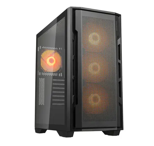 Carcasa Cougar UNIFACE CGR-5C78B-RGB, RGB, Middle Tower (Negru)