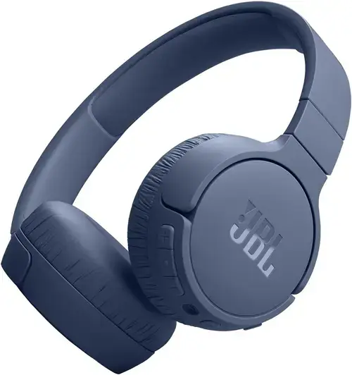 Casti Stereo Wireless JBL Tune 670NC, Bluetooth 5.3, Over-ear, ANC, Conexiune Multi-Point (Albastru)