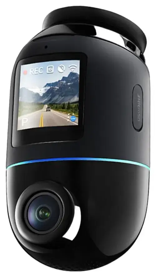 Camera video auto 70mai Omni X800 Dash Cam, 4K la 360⁰, Ecran IPS 1.4inch, Procesor Quad Core NT98530, Wi-Fi 6 + BLE, Control vocal (Negru)