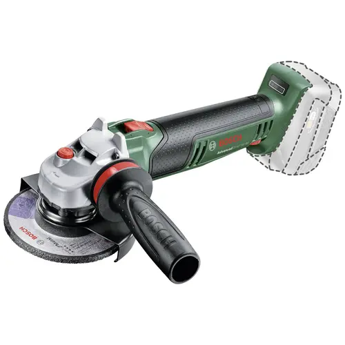 Polizor unghiular pe acumulator Bosch AdvancedGrind 06033E5100, 18V, 125 mm diametru disc, 12.000 RPM, fara acumualtor/incarcator
