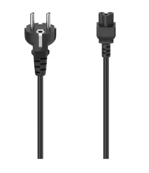 Cablu de alimentare cu 3 pini HAMA 200735, 1.5m (Negru)