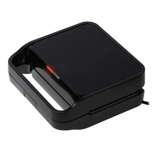 Sandwich maker 2 in 1 Adler AD 3070b, 850 W, Maner rece, 2 lumini control (Negru)