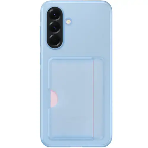 Capac protectie spate Samsung Card Slot Case EF-OA566TLEGWW pentru Galaxy A56 5G (A566) (Albastru)