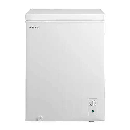 Lada Frigorifica Albalux AXLF156E, 143 L, Clasa energetica E, Dubla functionare frigider/congelator, Termostat reglabil, Orificiu drenaj (Alb)