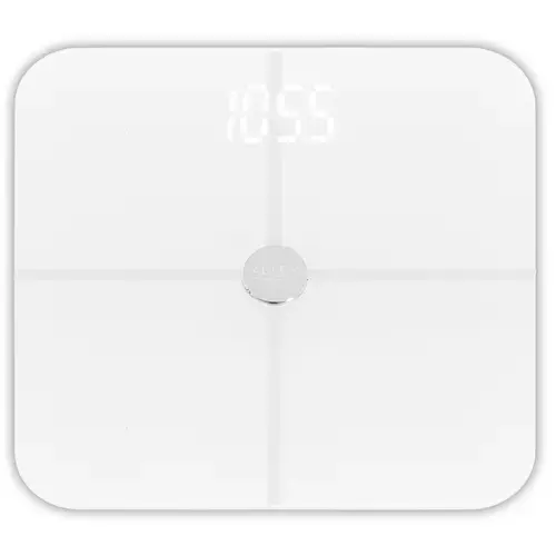 Cantar de baie Adler AD 8187, max 180 kg, Ecran LED, Masurare BMI (Alb)