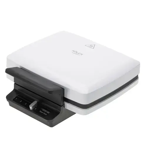 Aparat de facut vafe Adler AD 3085, 1800 W,  (Alb)