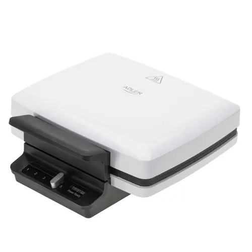 Aparat de facut vafe Adler AD 3085, 1800 W,  (Alb)