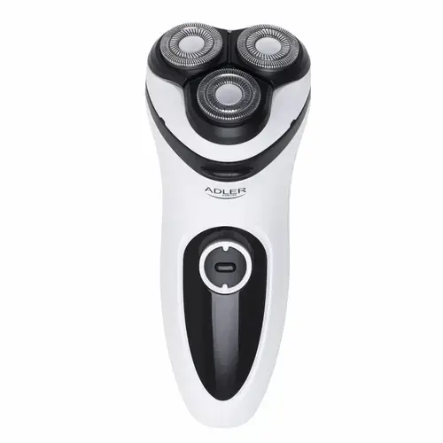 Aparat de ras electric Adler AD 2910, Autonomie 60 minute, USB Type-C, Husa (Alb)