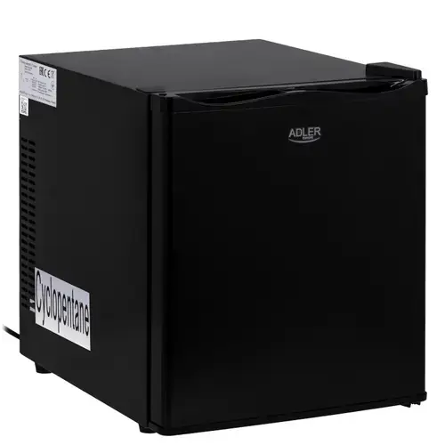 Mini frigider Adler AD 8089, 28 l, Clasa E, Iluminare LED (Negru)