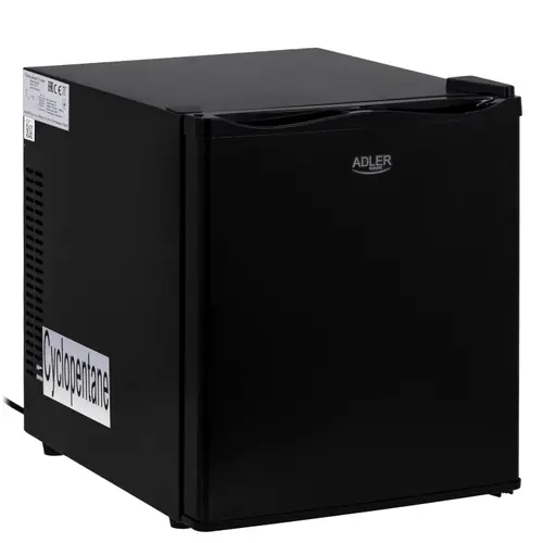 Mini frigider Adler AD 8089, 28 l, Clasa E, Iluminare LED (Negru)