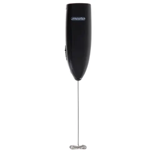 Mixer Spuma Lapte Mesko MS4493B, Electric Cu Baterie, Bauturi Calde/Reci, Maner Izolat Termic, Otel Inoxidabil, Pentru Latte, Ciocolata Calda, Cappuccino, Frappe, Usor De Folosit (Negru)