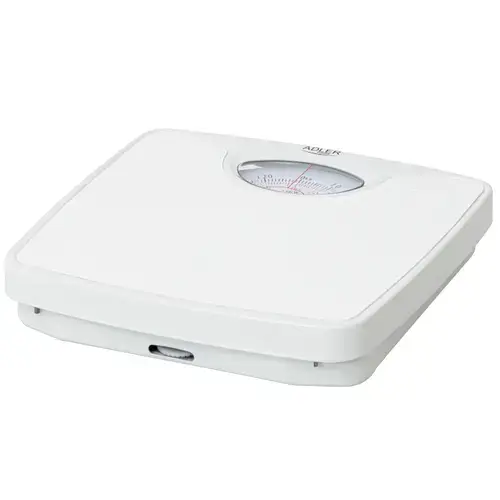 Cantar corporal mecanic Adler AD 8151 W, 130 kg (Alb)