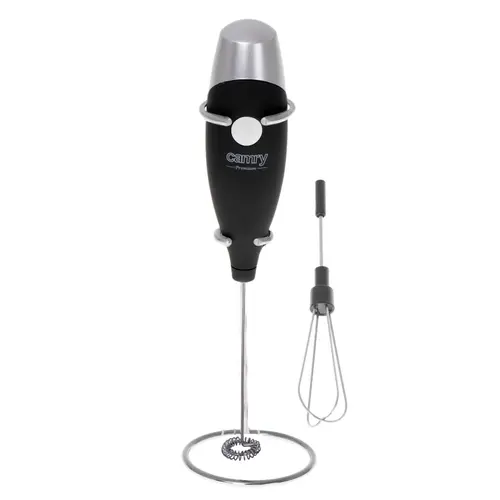 Mixer pentru spuma de lapte Camry CR4501B, 2xAA (Negru)