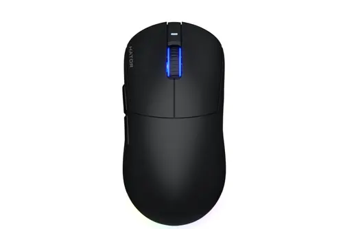Mouse wireless Hator Quasar 3, Wireless, Bluetooth, Wired (Negru)