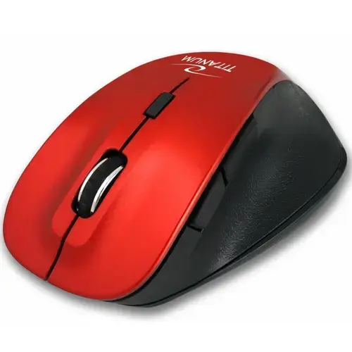 Mouse Esperanza Fornax TM122R, Wireless, 5 butoane, USB (Rosu/Negru)